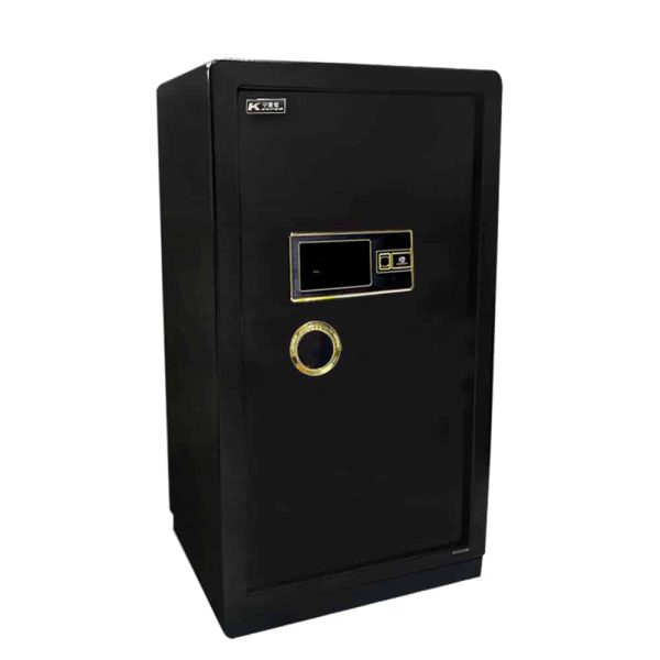 高度100公分指紋密碼款保險箱，適用於家中或是辦公室等營業場所。
